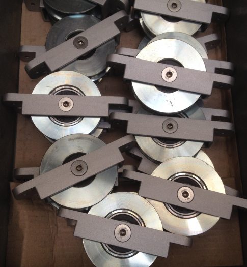 Assemblages des roues de portail